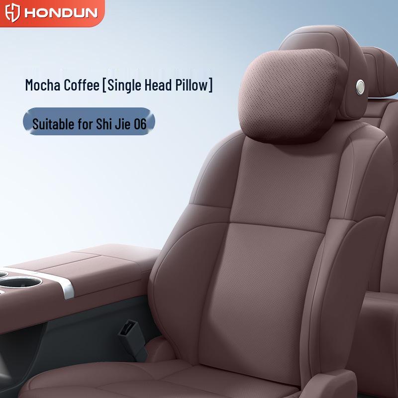 Shijie 06 Car Headrest & Lumbar Support Pillow Set