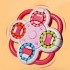 Color Magic Beans Cube Fingertip Toys Anti-stress Spinner Brain Teaser Maze Puzzle Interactive Game for Adults Kids Cubo Magico