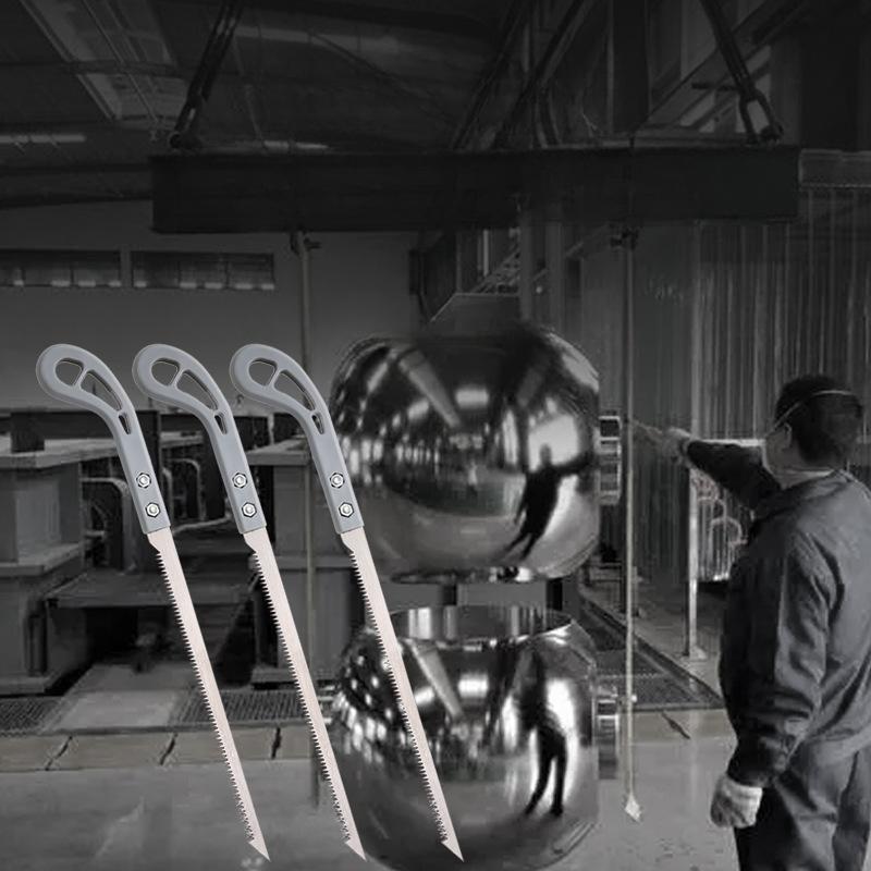 Mini Handsaw Garden Saw SK5 Steel Saw Tools Wooden Handle Woodworking Saw 340mm Convenient For Wall Panel Bending