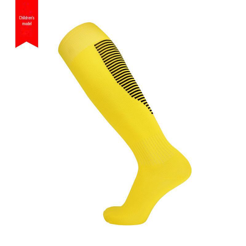 Șosete de Fotbal Respirabile cu Dungi: Primăvară/Vară, Peste genunchi, Absoarbe transpirația, Îmbrăcăminte de Antrenament și Casual pentru Adulți și Copii