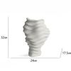 Modern Vase Decorative Vases Luxury Aesthetic Interior Flower Bottle Simple Elegant Living Room Flowers Bottles Table Decoration