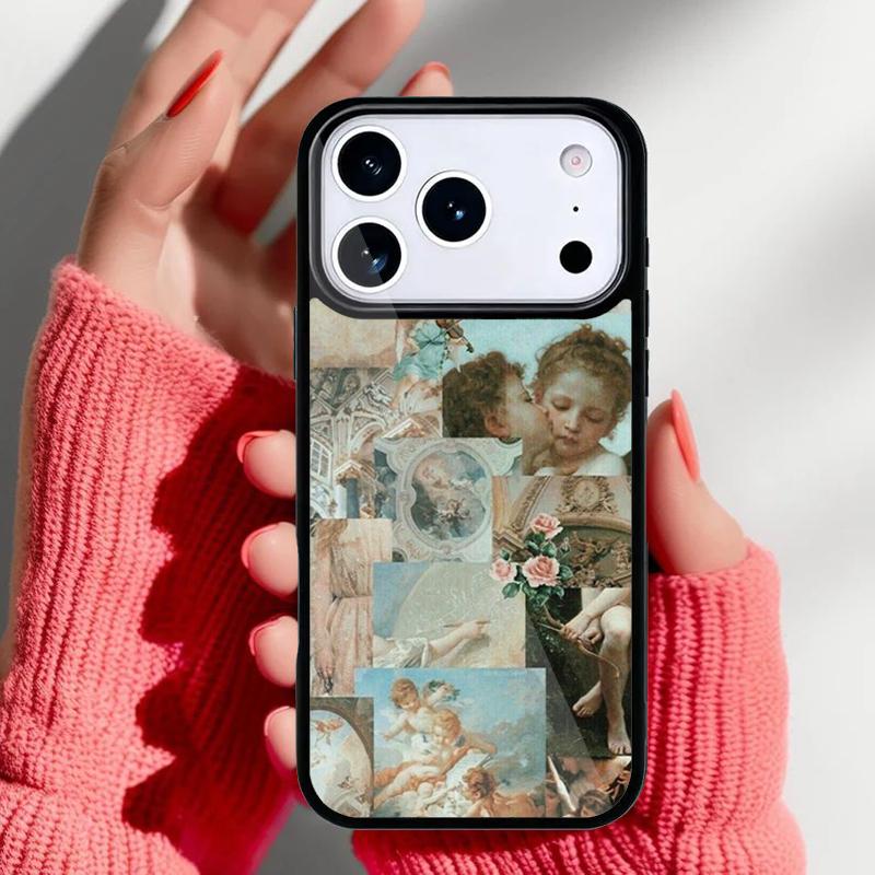 Baby Angels Phone Case for iPhone 17 16 15 14 13 Pro Max Back Cover for 12 11 Pro Coque