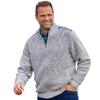 Atlas For Men Mens Knitted Fleece Lined Jacket