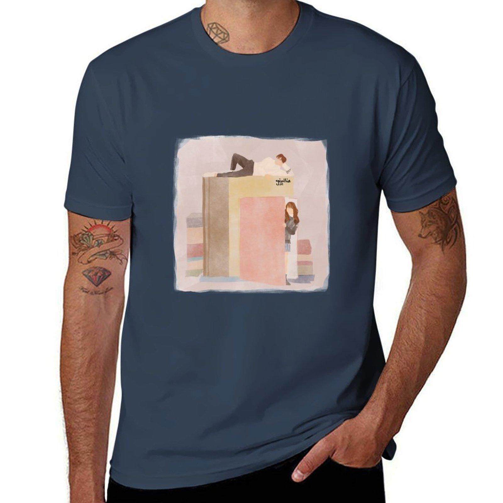 Rounisexce Is A Bonus Book 02 Tshirt Casual Trendy Short Sleeve Tshirt S