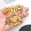 Cross-border Cowboy Western Bracelet: Horseshoe, Hat, Cactus Alloy Pendants for DIY Jewelry.