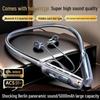 2025 Wireless Bluetooth Neckband Headphones: Sports Design, Extra-Long Battery, Noise Cancelling, Deep Bass, Apple & Android Compatible