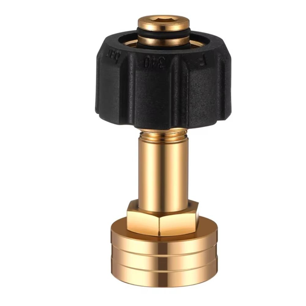 

M22-14Mm X 3/4 Inch Garden Hose Adaptor Brass High Pressure Pressure Washer Connector Quick Connect Garden Hose Connector