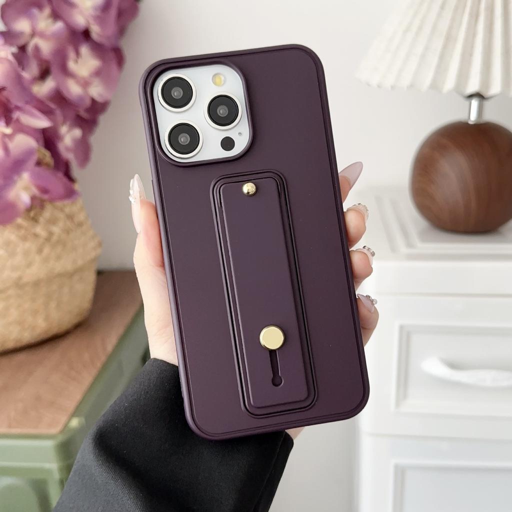 Applicable To iPhone17ProMax Creative Wristband Mobile Phone Case Apple 16Pro Matte 15 Anti-drop 14 Protective Case