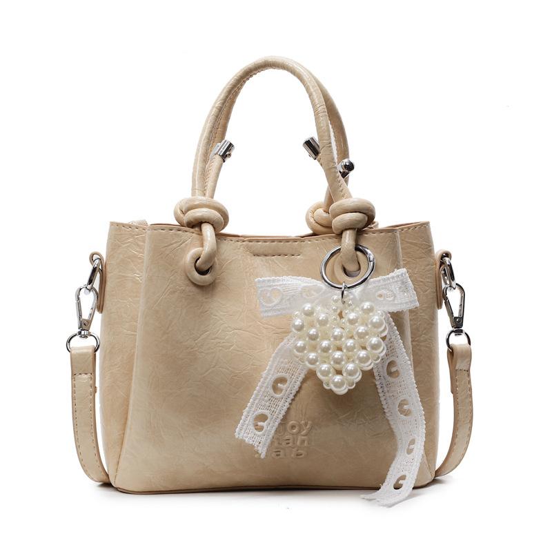 New Portable Bucket Bag Women's Casual Versatile Shoulder Messenger Bag