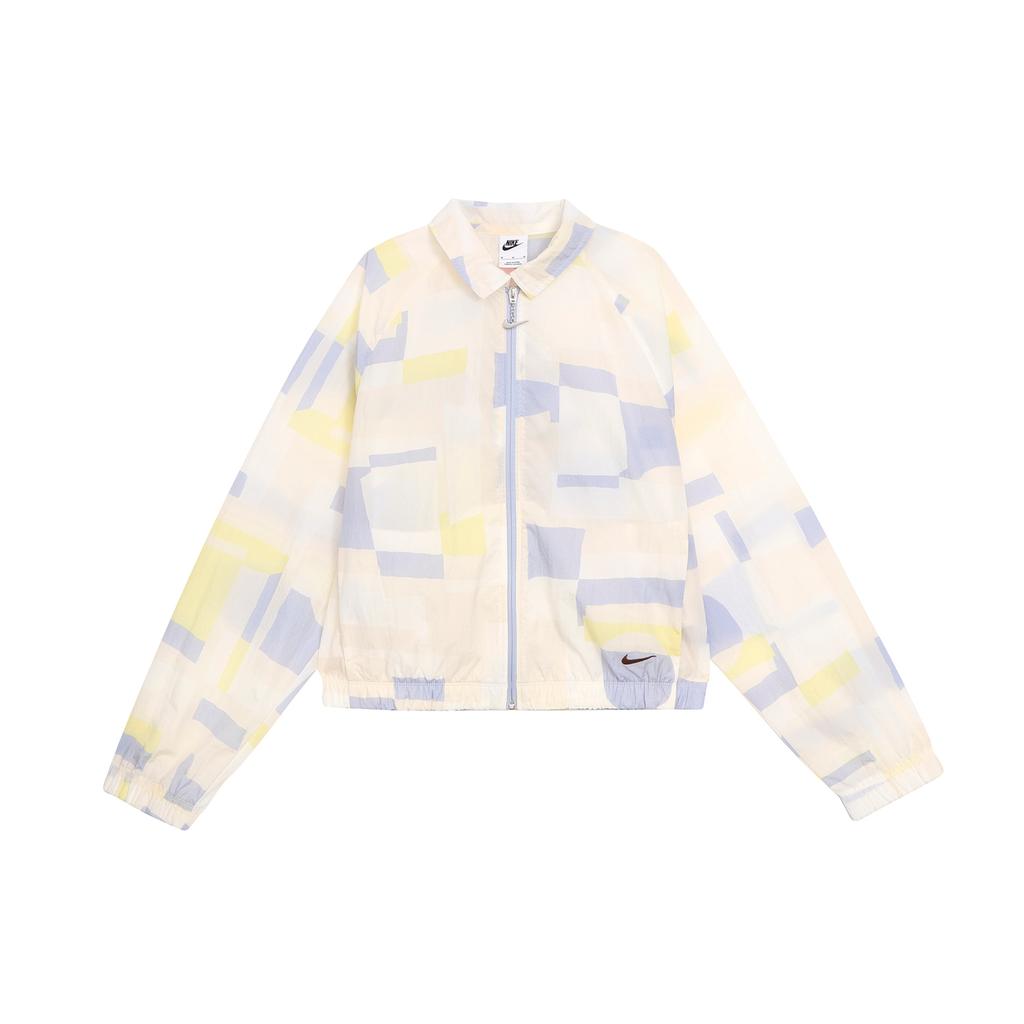 New Nike Jacket Women's Vintage Blue Gray FJ7711-133