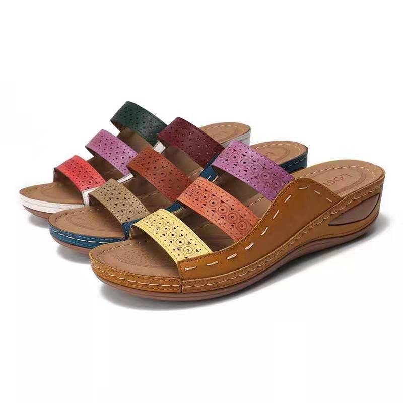 Women's Sandals Winter Laser Hollow Foot Sandals