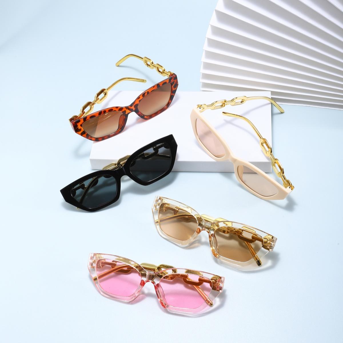 5pcs European and American retro style men s and women s fashionable sunglasses, trendy and versatile, suitable for summer sun s