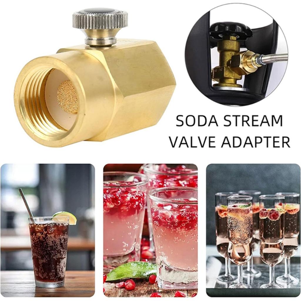 Adattatore Per Bombola CO2 Con Regolatore 0-3000psi - Connettore TR21-4 Per Soda, Birra E Bevande