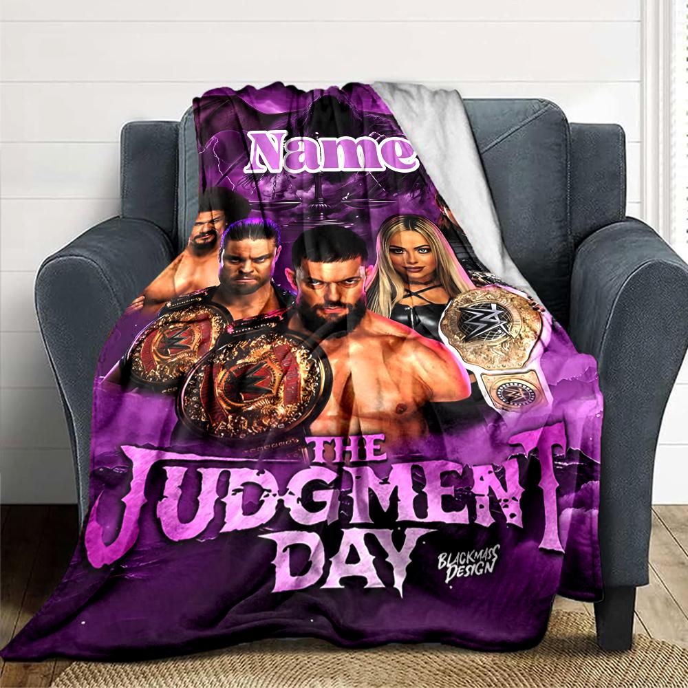 Custom Name Tayo Bus Adventure Blanket for Couch & Bed, Plush Cozy Fuzzy Blanket Super Soft & Warm Blankets for Fall and Winter. 0908196