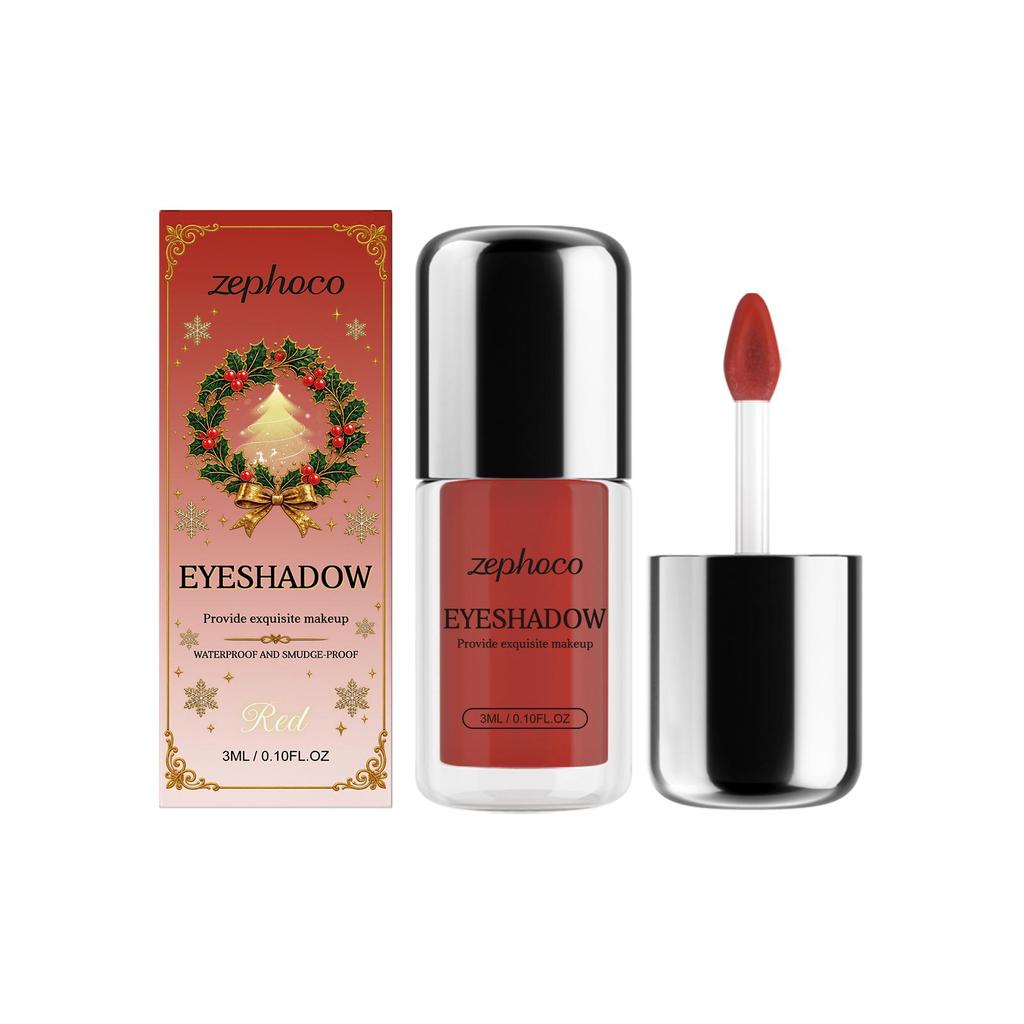 Starbirth Glitter Liquid Eyeshadow (Red) - A Fine-Grained, Luminous Highlighter with Long-Lasting Pigmentation