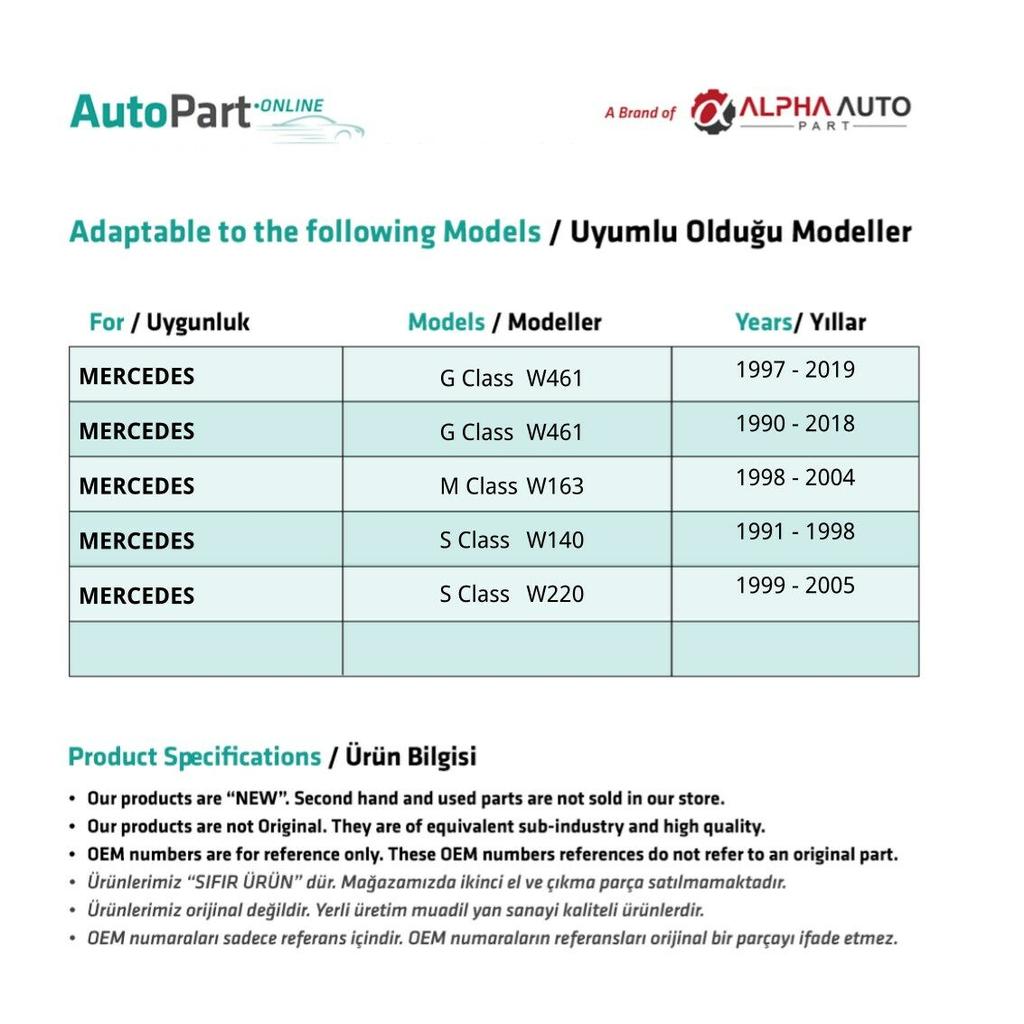Conector pachet de 5 pentru Mercedes Sprinter, Vito, Vario