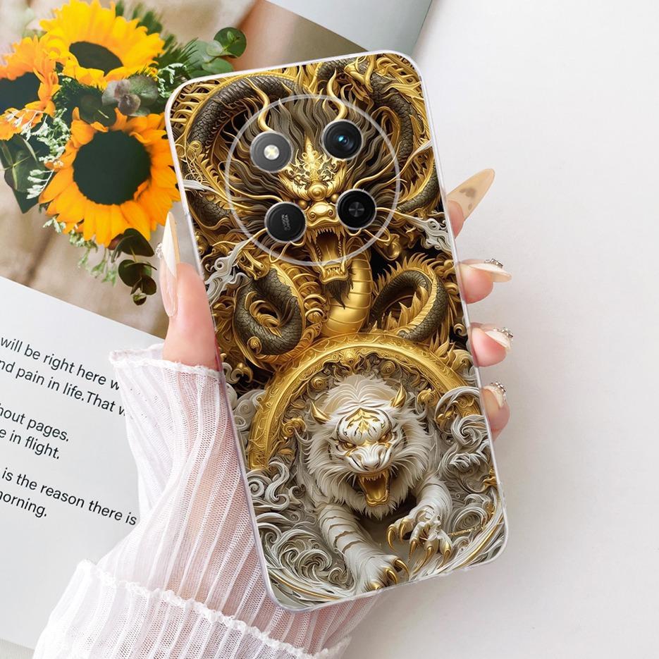 Für Honor X9C Hülle Coole Mode Tiere Bemaltes Cover Weiche Silikon Handyhülle Für Honor X9C Smart X 9C HonorX9C Rückseite Hüllen