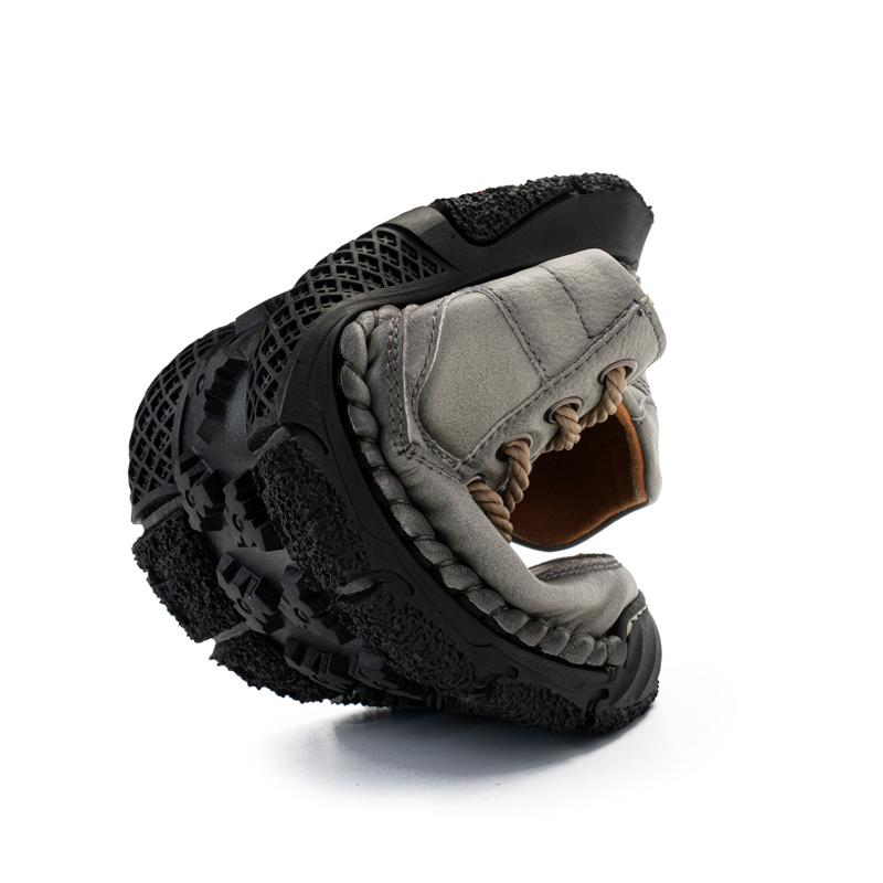 Herren Schnürschuhe Leder Mokassins Sneakers Low-top Freizeitschuhe Übergröße 39-48