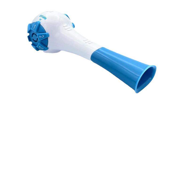 Grenzüberschreitender Gesichtsschlankheits-Atemtrainer: Verstellbares Lungen-Trainingsgerät für Vitalkapazitätstraining