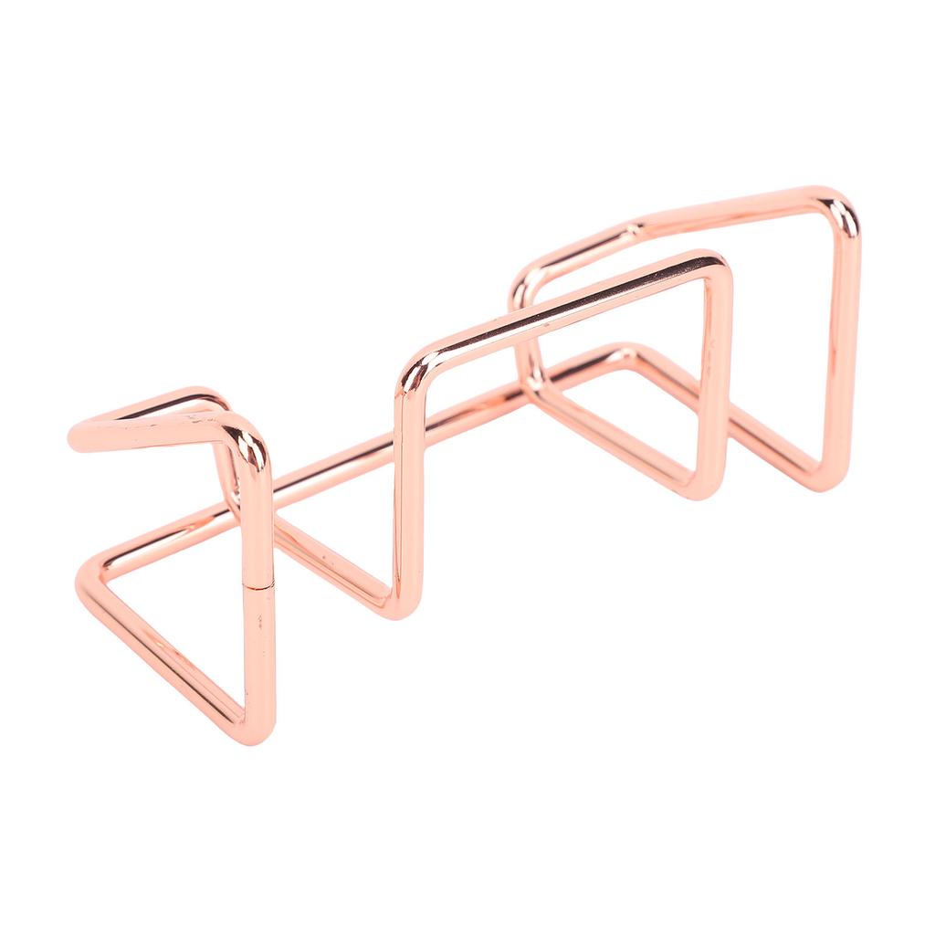 5PCS Business Card Holder Iron Slick Finish Multifunctional Business Card Holder Display for