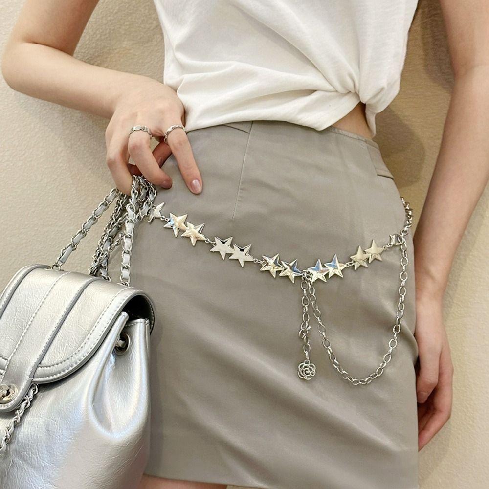 Punk Dress Metal Chain Multilayer Chain Belt Fashion Waist Chain Body Jewelry