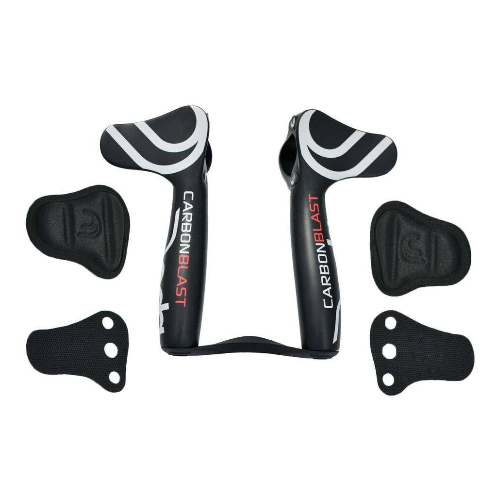 Deda Elementi CARBON BLAST Extensions mini DA2924 Aufsteck-Aerolenker/Zeitfahren/Triathlon,