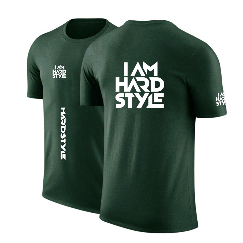 Herren 3D-Buchstaben-Print T-Shirt für Sommer Outdoor-Sport Kurzarm Oberteil Modisches Lässiges und Bequemes Rundhals Kleidung