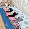 Cartoon Pinguin Anime Floor Mat Nordic Style Home Doormat Bathroom-Toilet Mats Bedroom Hotel Decor Mat
