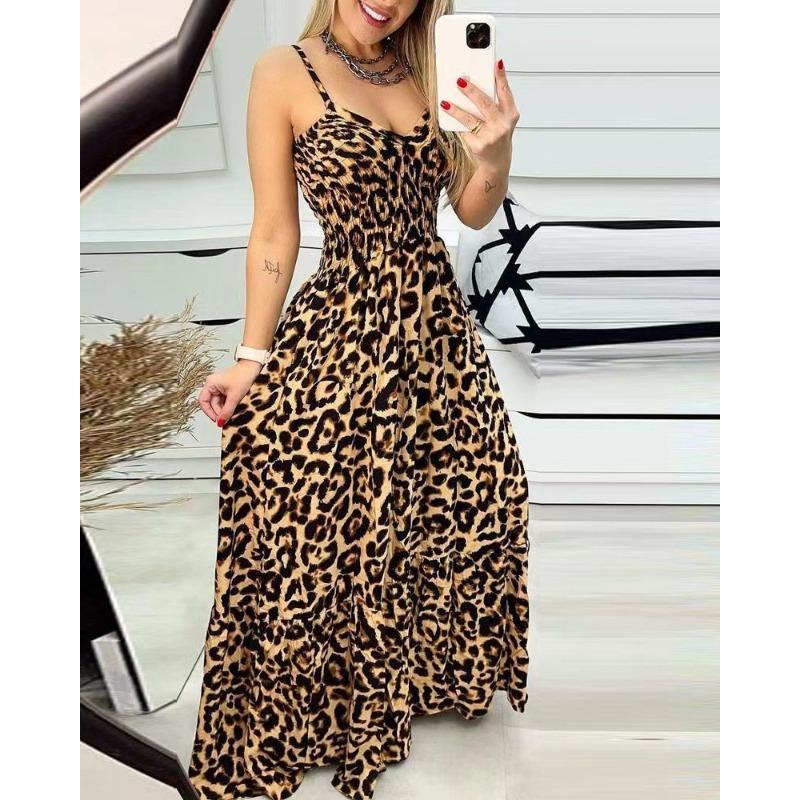 

IHUASU Fashion Summer Spring Sleeveless Casual Dresses Unique design S
