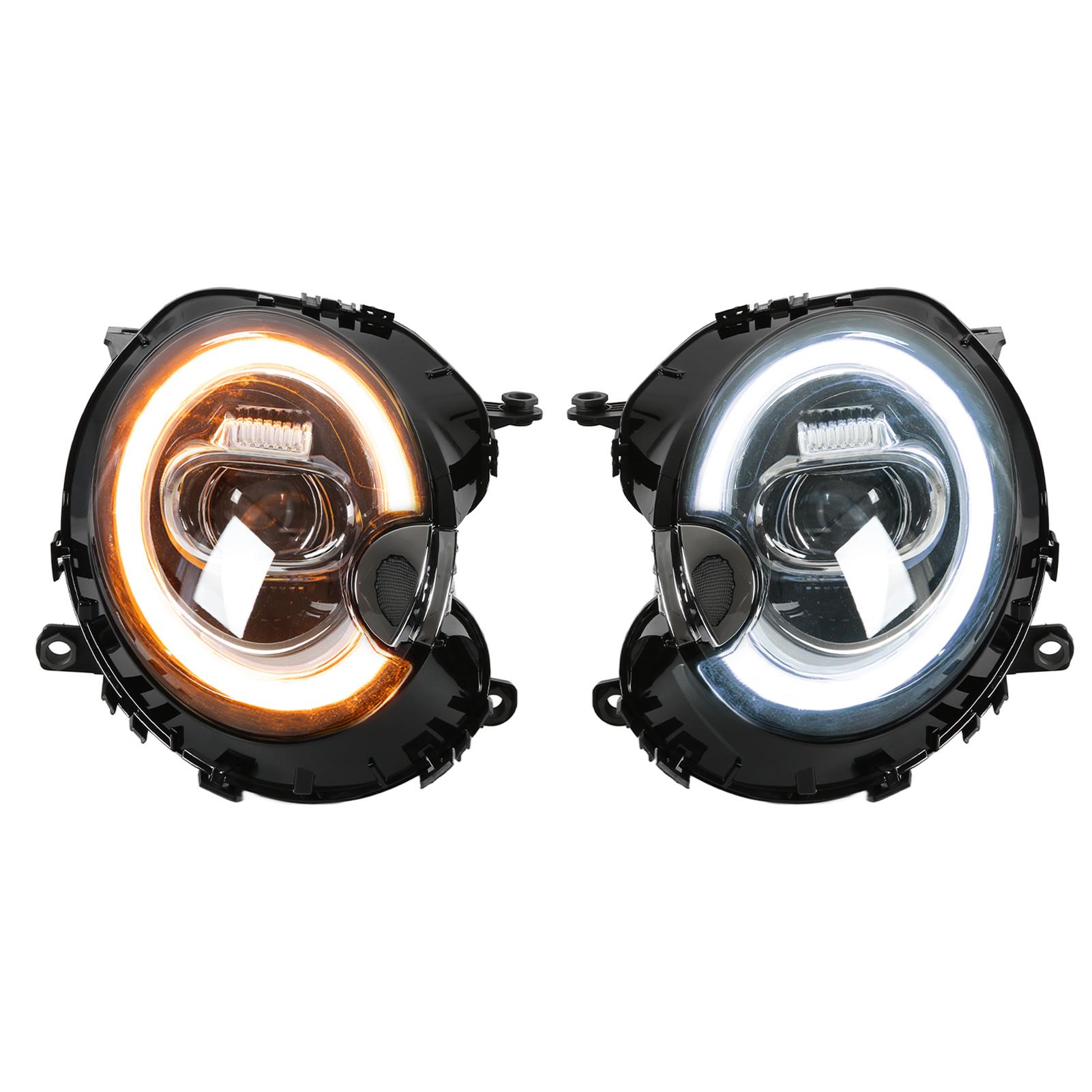 

Светодиодные динамические фары с двумя лучами для замены на Cooper R55 R56 R57 R58 R59 20072015 г. левосторонний