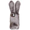For iPhone 16e Case Plush Cute Bunny Winter Fluffy TPU Phone Cover