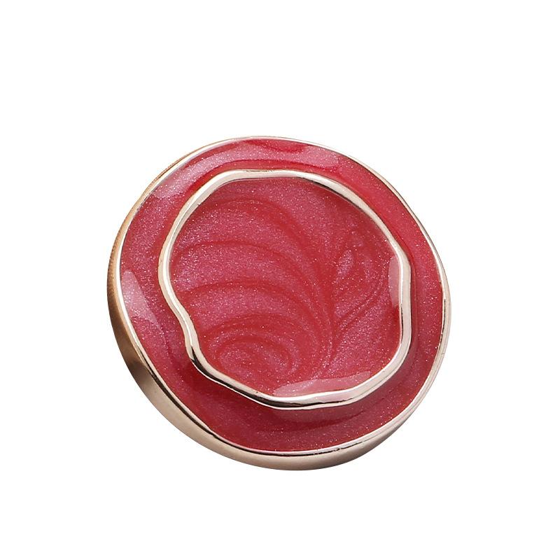 Vintage Gold Color Plastic Shank Buttons Multicolor Enamel Button for Coat Windbreaker Sweater Garment Sewing Crafts Accessories