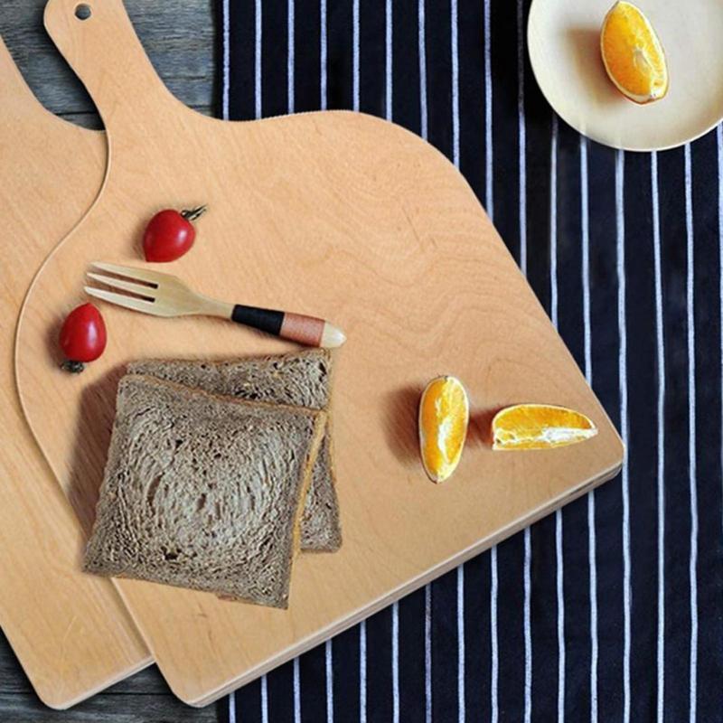 Wooden Pizza Peel Shovel with Wooden Handle Cheese Cutter Peels Lifter Tool Pizza Shovel Cake Shovel Baking Tools Pizza Pan