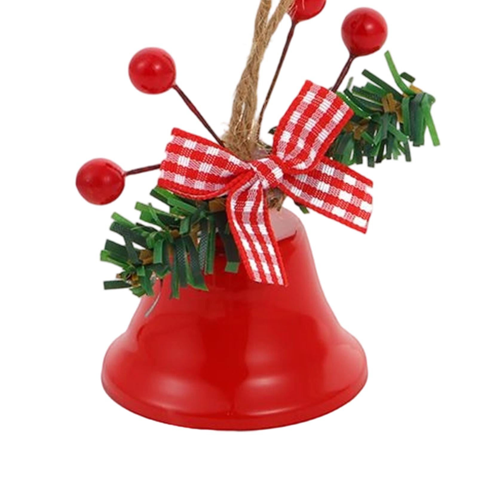 

Металевий підвіс-дзвіночок Ріг, Святкова прикраса для дому, Аксесуари-дзвіночки One Size червоний