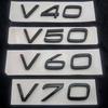 1 Stück 3D ABS Heckklappen Buchstaben Logo Emblem Abzeichen Aufkleber V40 V50 V60 V70 V90 Zubehör