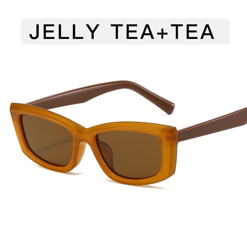 New Cat Eye Sunglasses Women Fashion Small Frame Decorative Eyewear Retro Outdoor Men Sun Glasses Luxury Design Uv400