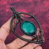 Tree Of Life Faceted Zambian Emerald Pendant Rainbow Moonstone Jewelry Copper Wire Wrapped Pendant