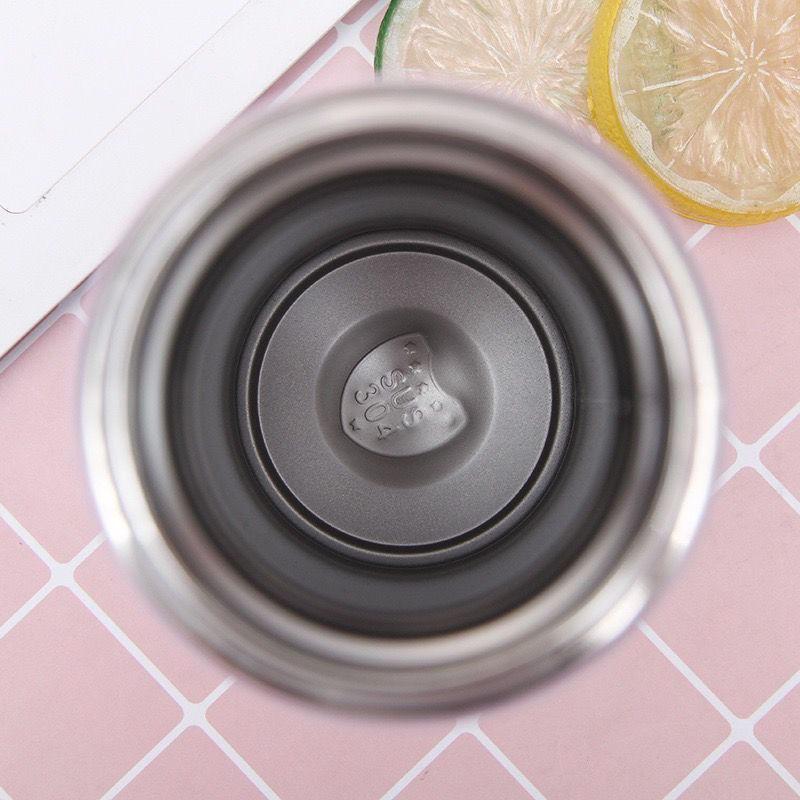 Taza de aislamiento térmico de paja de rebote de acero inoxidable 304, creativa, inteligente, 500ml, taza de agua para niños, taza de Color degradado