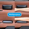 Ginocchiere in Pelle per Auto Cuscino per Interni Auto Cuscino in Memory Foam Supporto per Gamba Supporto Coscia Accessori Auto Accessori di Supporto