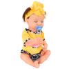 Reborn Infant Doll 18 Inch Lovely Lifelike Newborn Baby Doll with Hair Band Children Toy Gift
