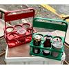 Collapsible Drink Tote Portable Handbag Holds 6pcs Beer Coffee Tea Storage Basket Daily Use Party Supplies Oktoberfest Essential
