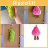Soft Vegetable Guava Edamame Plush Doll With Pp Cotton Filling For Bag Charm And Collectors