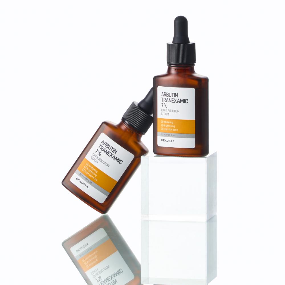 BEAUSTA Сыворотка-концентрат с арбутином и транексамовой кислотой 7% для борьбы с пигментацией (30мл)