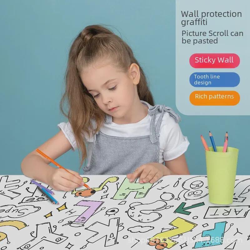 Mess-Free DIY Graffiti Canvas for Kids: Early Education & Creativity Toy