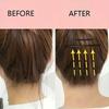 Minimalist Alloy Hairpin - Solid Color, Wavy Design, Ideal for Tidying Messy Hair, Non-Slip Rectangular Clip, Suitable for Teenagers and Adults