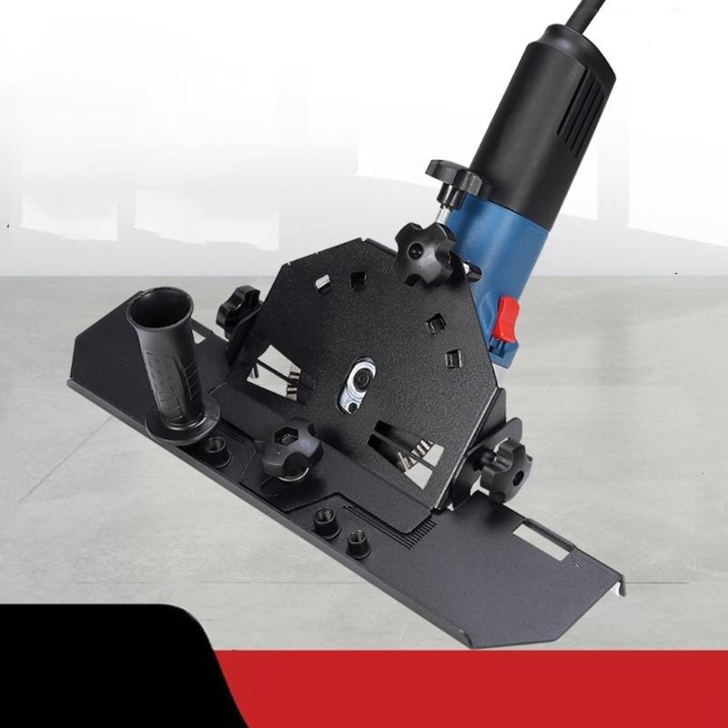 Angle Grinder Tile Chamfering Tool Aluminum Alloy Frame 45° Chamfer Efficient and Durable for Stone Glass Glazed Tiles