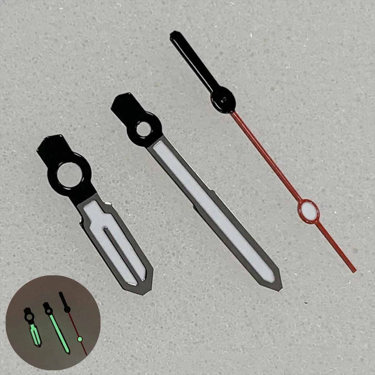 

Newest NH35 NH36 Hand Watch Modified Part 3Pins Green Luminous Watch Hands for NH35/NH36/4R/7S Movement Accessories Replacement