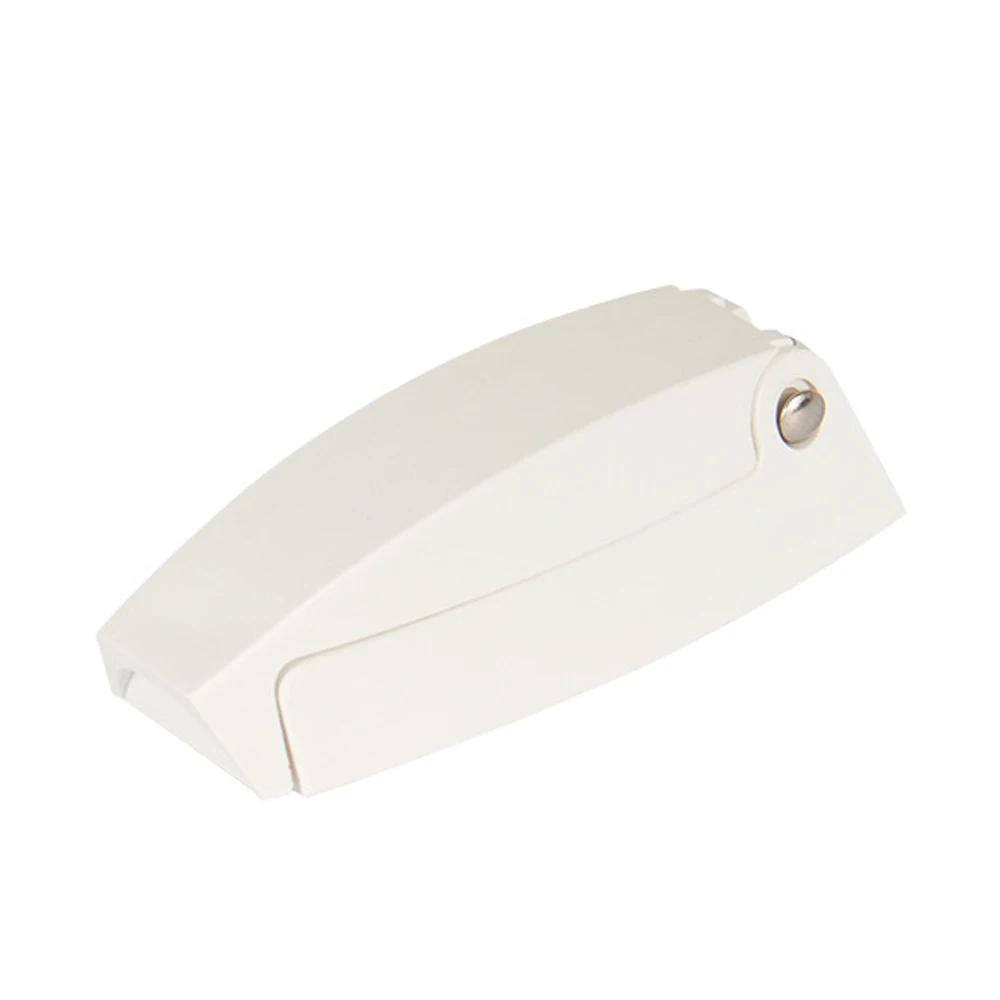 Motorhome Caravan Door Catch Holder Latch for Truck Van Travel Baggage Rv Camper Accessories Trailer White ABS Auto Styling
