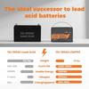 12V 100Ah LiFePO4 Lithium Battery, 15000+ Deep Cycles, 100A BMS Group 31 1280Wh Rechargeable Lithium Iron Phosphate, Customized