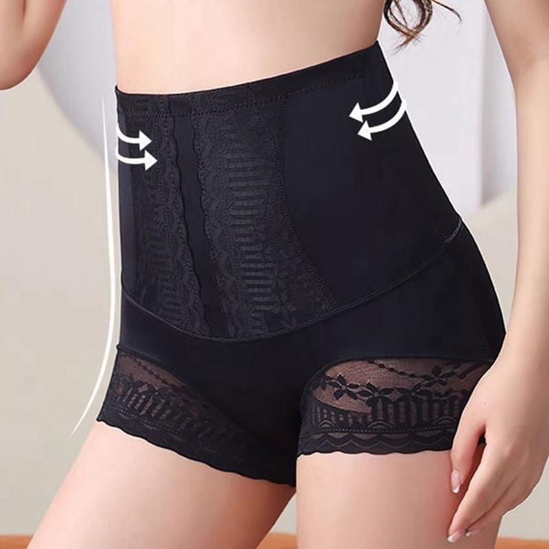 Women High Waist Abdominal Lift Buttocks Panties Safety Leggings Panties Body Postpartum Shaping Pants